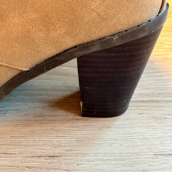 Restricted Tan Lace-Up Booties - Picture 6 of 11